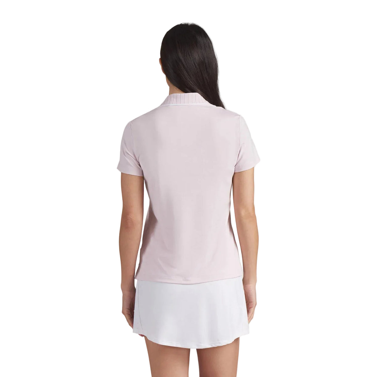 PUMA Polo Femme Cloudspun Bridges Powder Pink - GolfCenter.fr