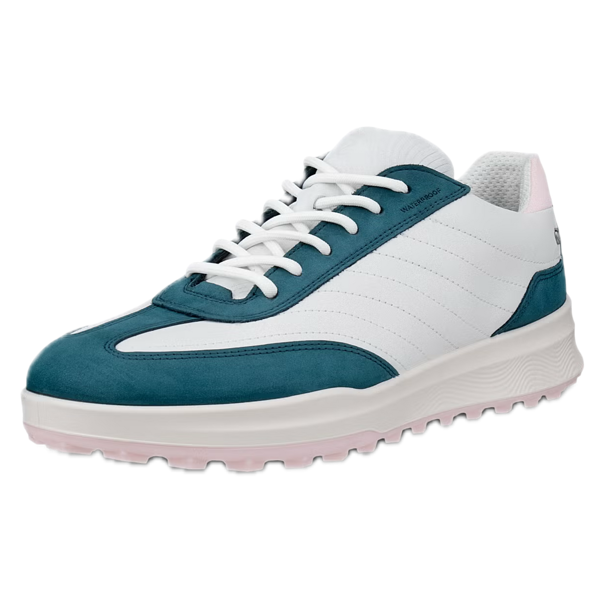 ECCO Chaussures de Golf Femme Street Vibe Blanc / Bleu foncée / Lila pâle - GolfCenter.fr