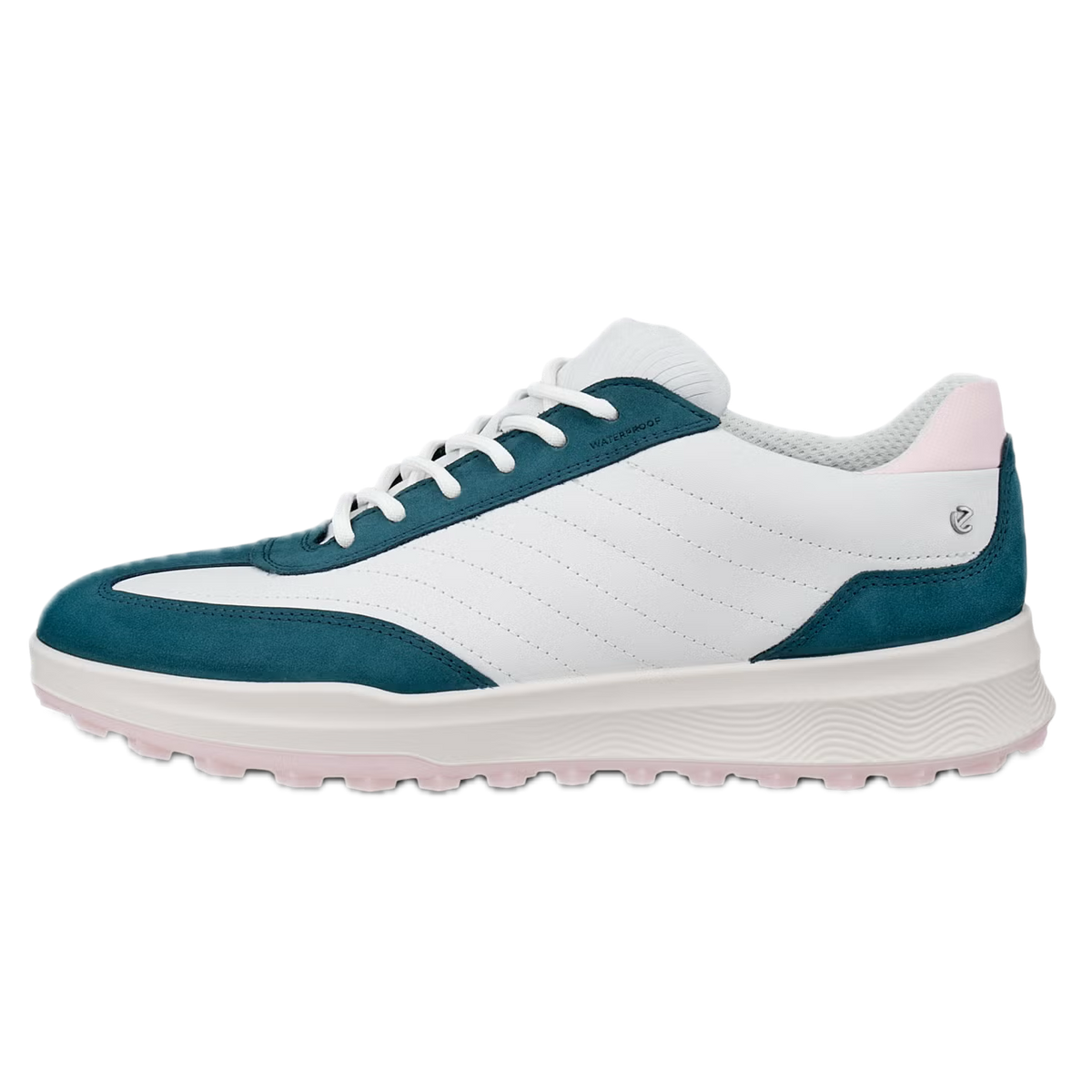 ECCO Chaussures de Golf Femme Street Vibe Blanc / Bleu foncée / Lila pâle - GolfCenter.fr