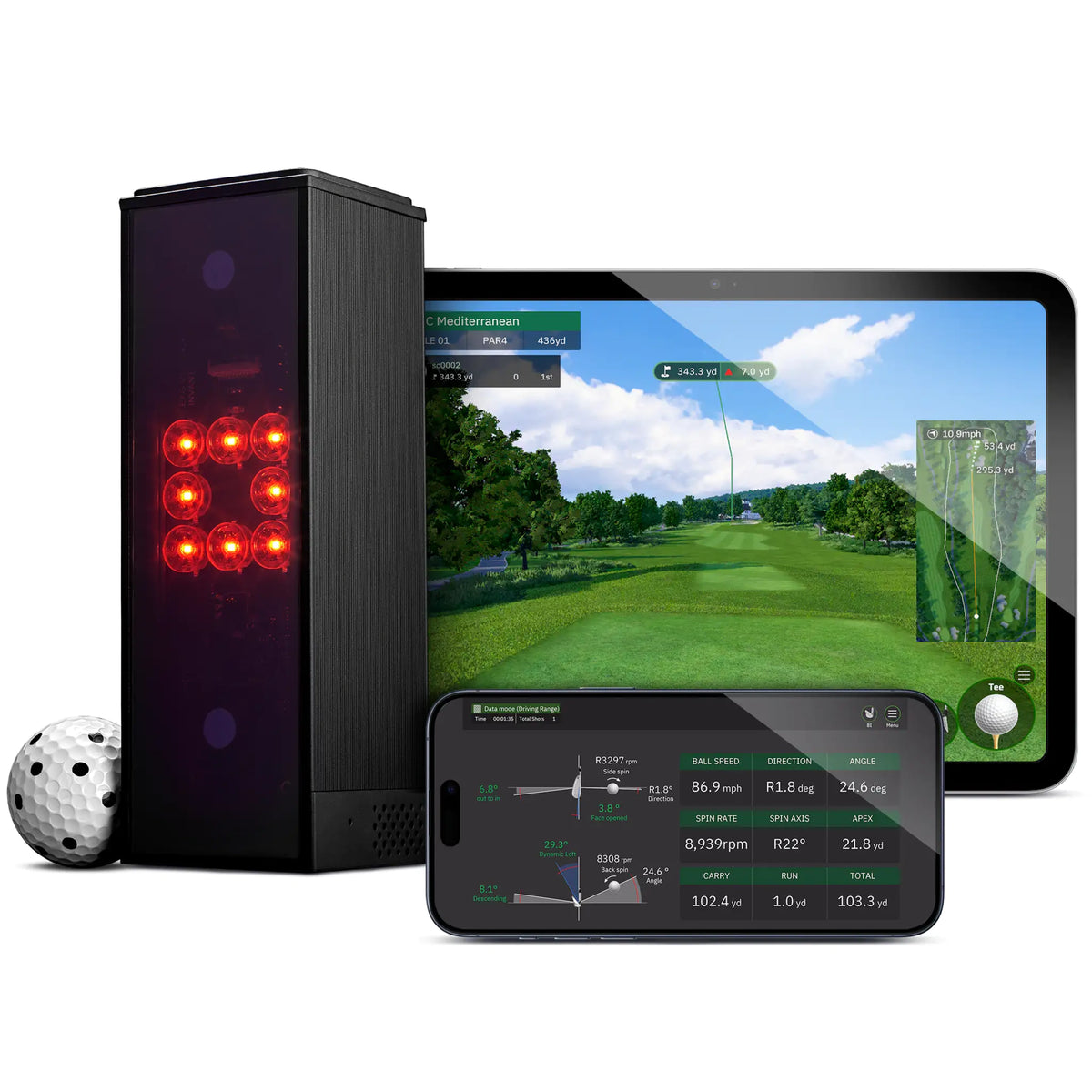 Square Golf Home Simulateur de golf indoor - GolfCenter.fr