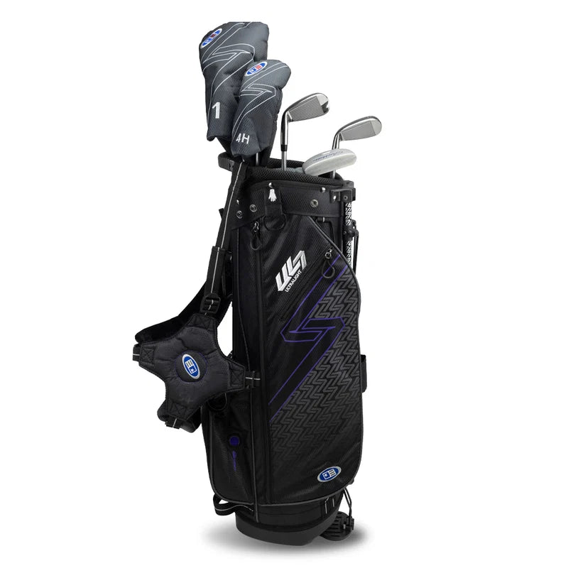 U.S. Kids Golf Pack 5 clubs UL7-54 (137-145 cm) Noir / Violet - GolfCenter.fr