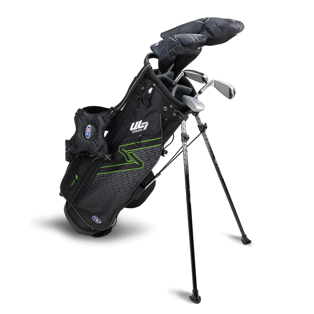 U.S. Kids Golf Pack 5 clubs UL7-57 (145-152 cm) Noir / Vert - GolfCenter.fr