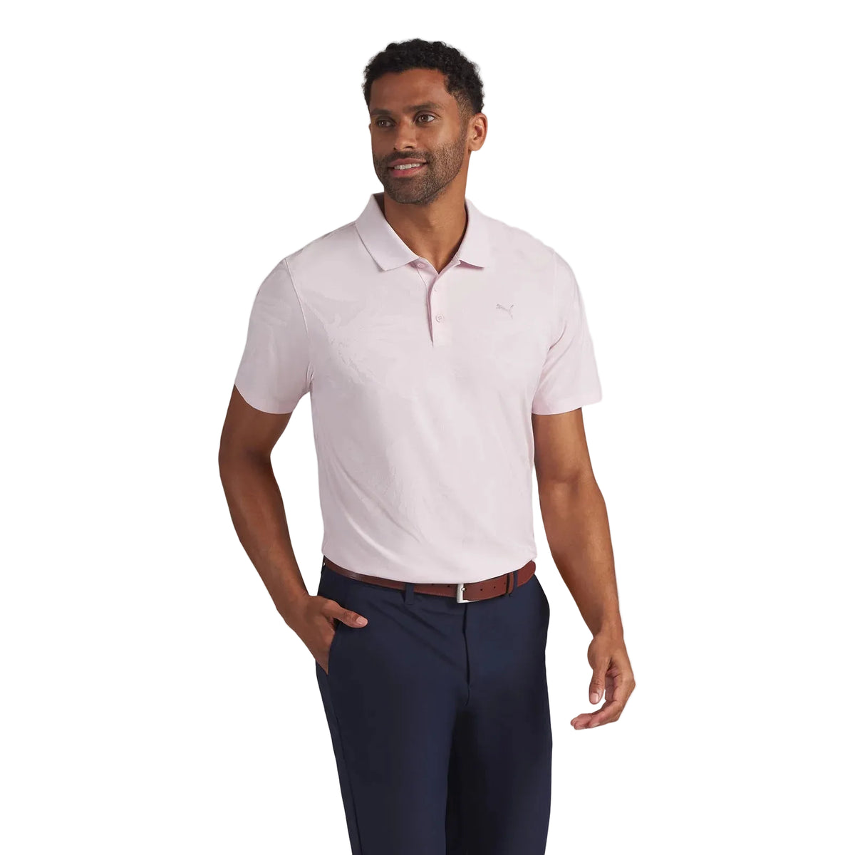 PUMA Polo MATTR Prima Bloom Powder Pink - GolfCenter.fr