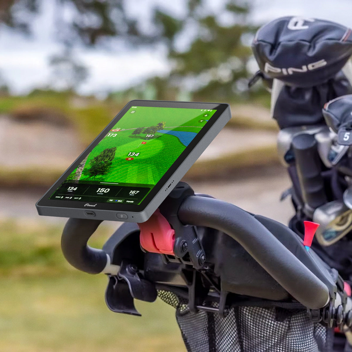 Pinned Golf The Caddie — Tablette GPS de golf - GolfCenter.fr