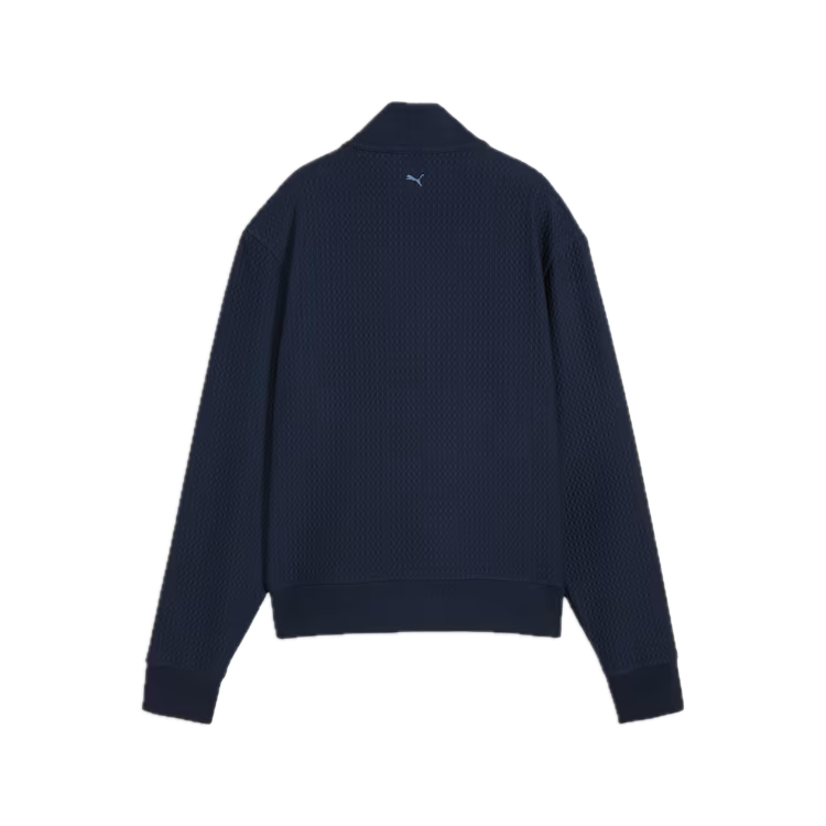 PUMA Chaqueta Demi-Zip Boulder Mujer Azul Marino - GolfCenter.fr