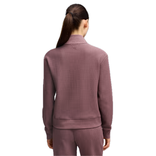 PUMA Veste Demi-Zip Boulder Femme Marron Cacao - GolfCenter.fr