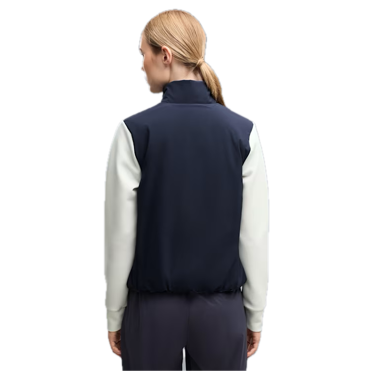 Puma Veste CLOUDSPUN Fleece Hybrid Femme Bleu Marine / Blanc Cassé - GolfCenter.fr