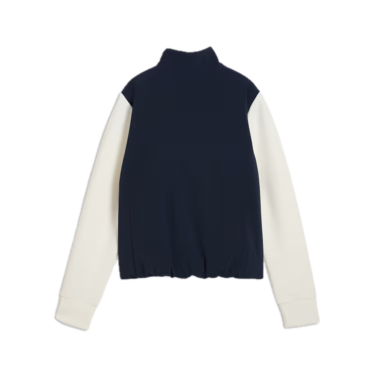 Puma Veste CLOUDSPUN Fleece Hybrid Femme Bleu Marine / Blanc Cassé - GolfCenter.fr
