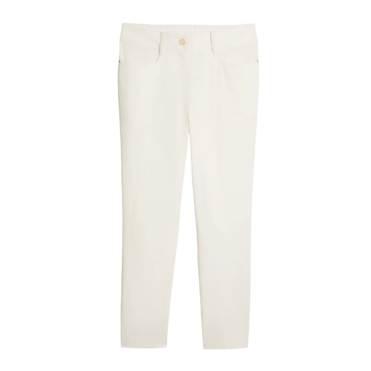 Puma Pantalón Mujer Avant Slim White - GolfCenter.fr