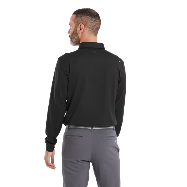 FootJoy Polo manches longues ThermoSeries Noir