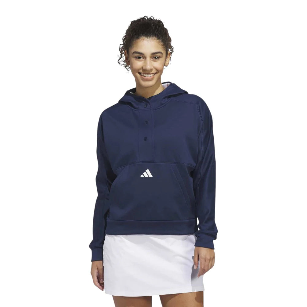 Adidas Sweat à Capuche Femme Beyond The Course Navy - GolfCenter.fr