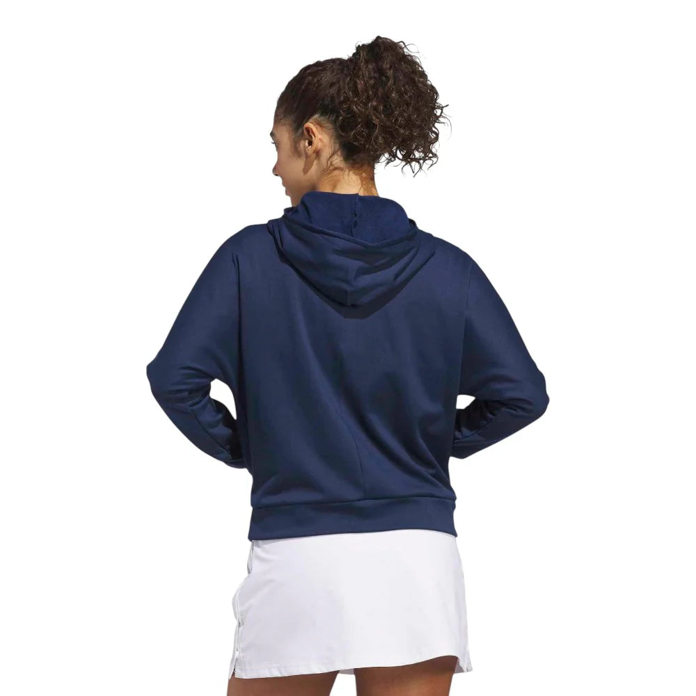 Adidas Sweat à Capuche Femme Beyond The Course Navy - GolfCenter.fr