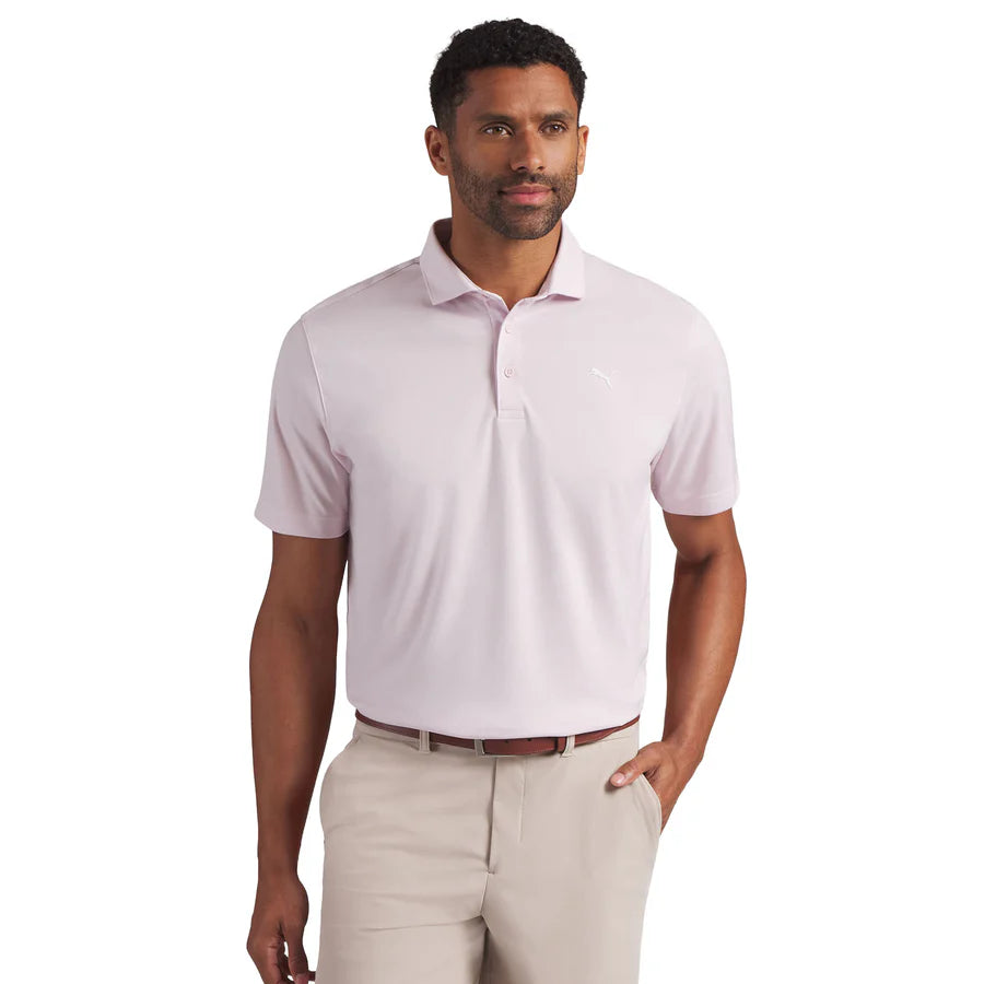 PUMA Polo Pure 3.0 Powder Pink - GolfCenter.fr