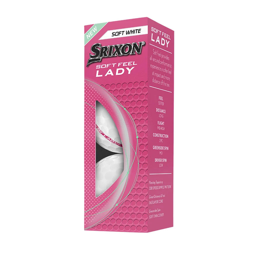 Srixon soft feel Lady Logotées - GolfCenter.fr