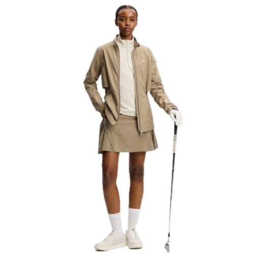 J.Lindeberg Mid-Layer Selena Quarter Zip Moonbeam