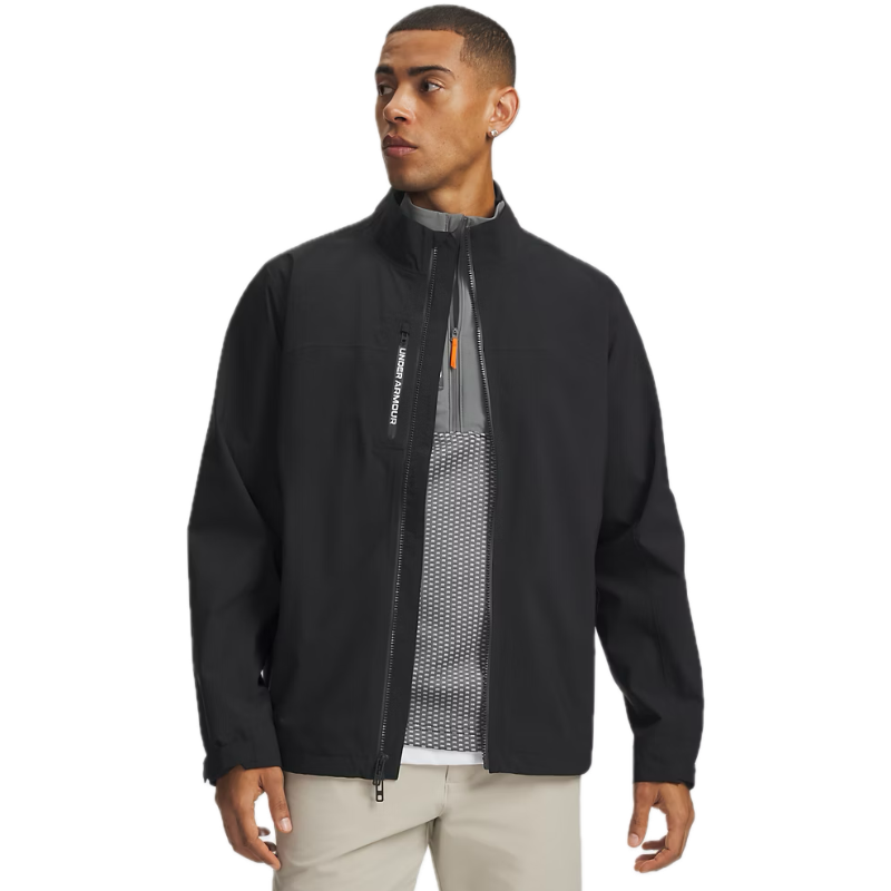 Under Armour Veste de Pluie Drive Pro Noir