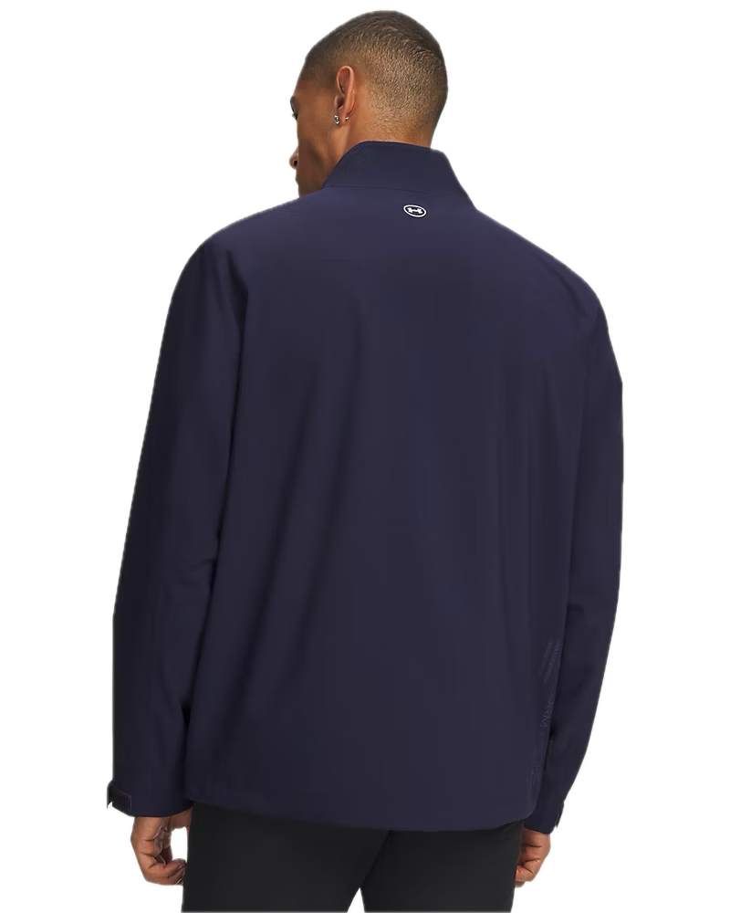 Under Armour Veste de Pluie Drive Pro Bleu Marine