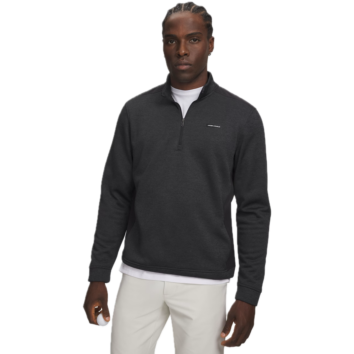 Under Armour Haut 1/2 Zip SweaterFleece Hybrid Noir