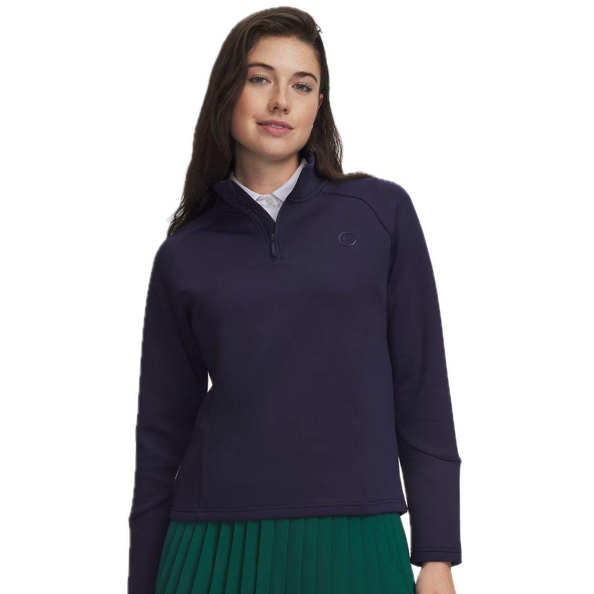 Under Armour Haut 1/4 Zip Drive Intermédiaire Femme Bleu Marine
