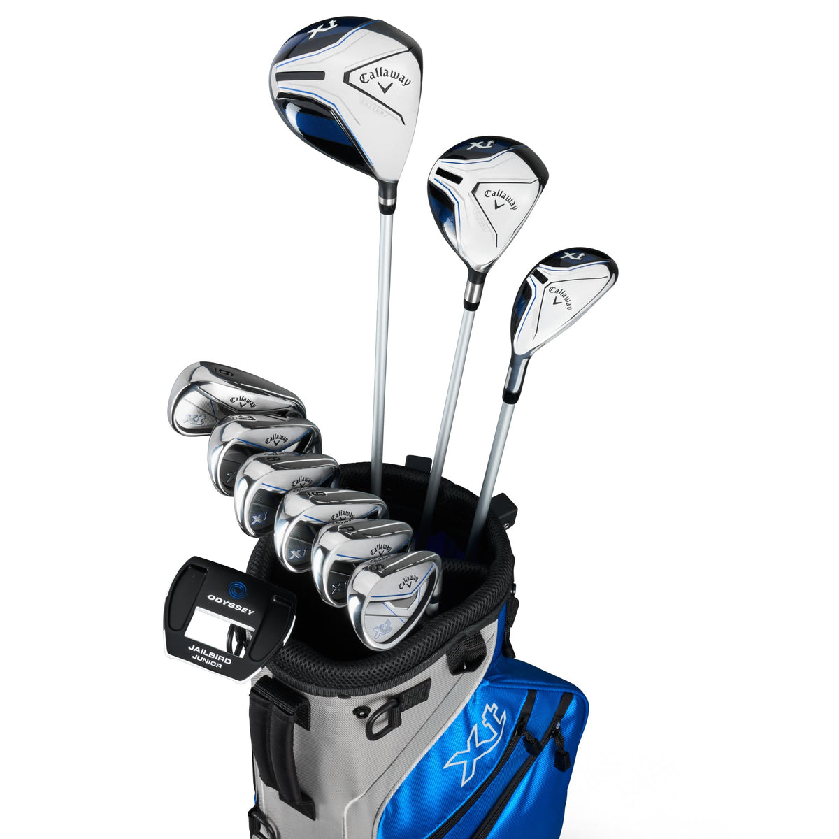 Callaway pack XJ Junior 2 — Série 6 clubs junior - GolfCenter.fr