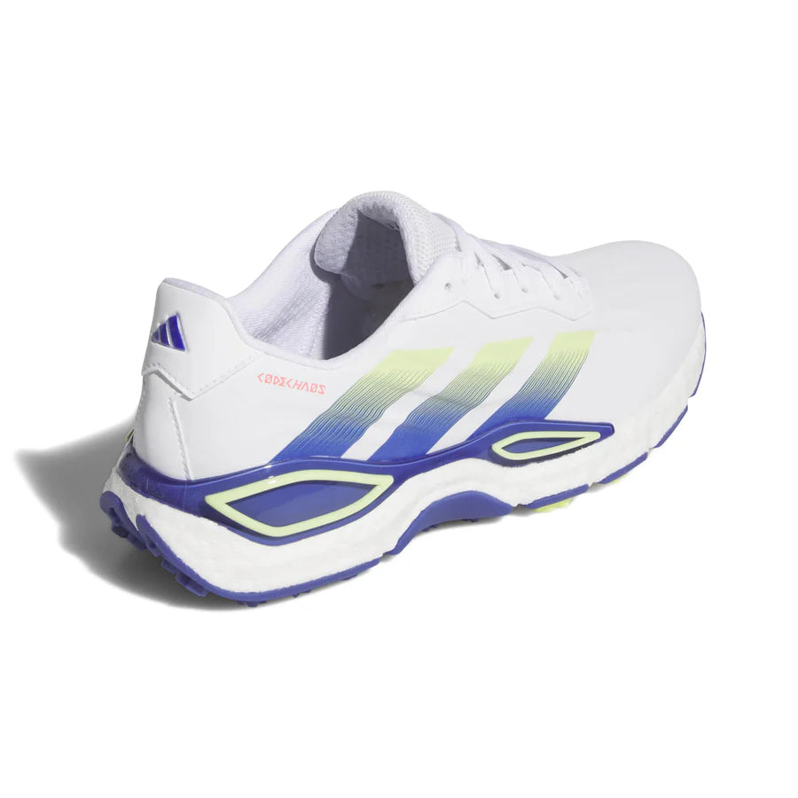 Adidas Zapatos Codechaos 27 Blanco / Azul / Amarillo - GolfCenter.fr