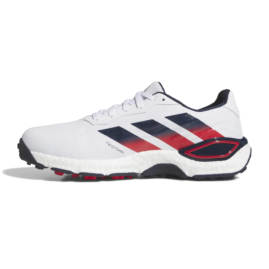 Adidas Chaussures Codechaos 27 Blanc / Bleu / Rouge - GolfCenter.fr