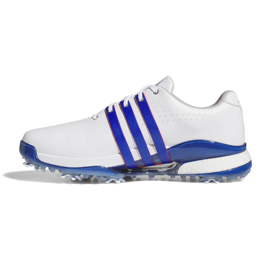 Adidas Zapatos Tour360 24 Blanco / Azul - GolfCenter.fr