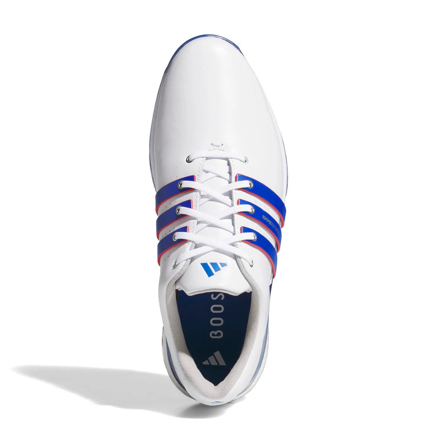 Adidas Zapatos Tour360 24 Blanco / Azul - GolfCenter.fr