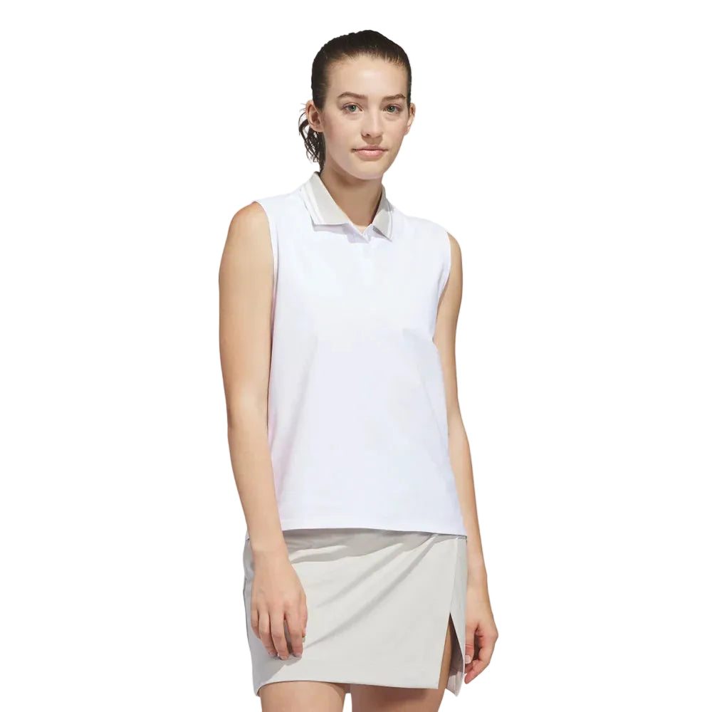 Adidas Polo de golf sin mangas TWISTKNIT BEYOND THE COURSE - GolfCenter.fr