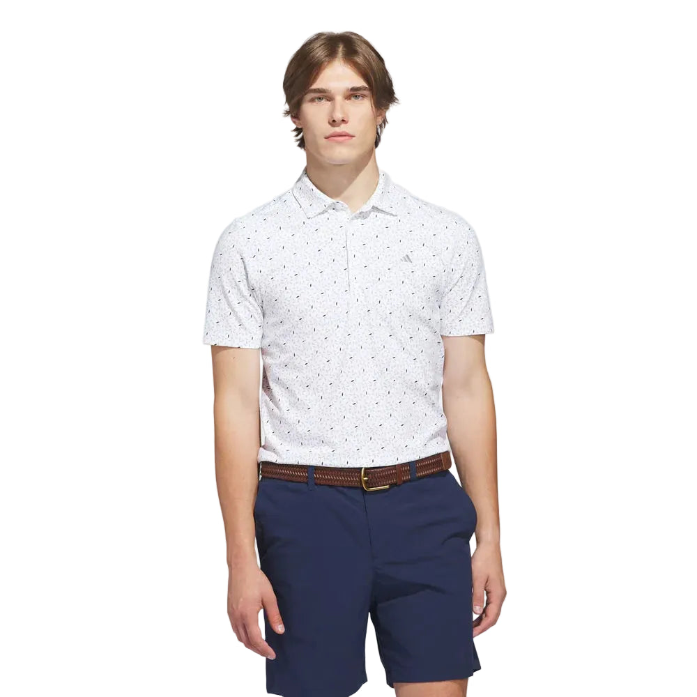Adidas POLO de golf ULTIMATE365+ SOFT PRINT - GolfCenter.fr