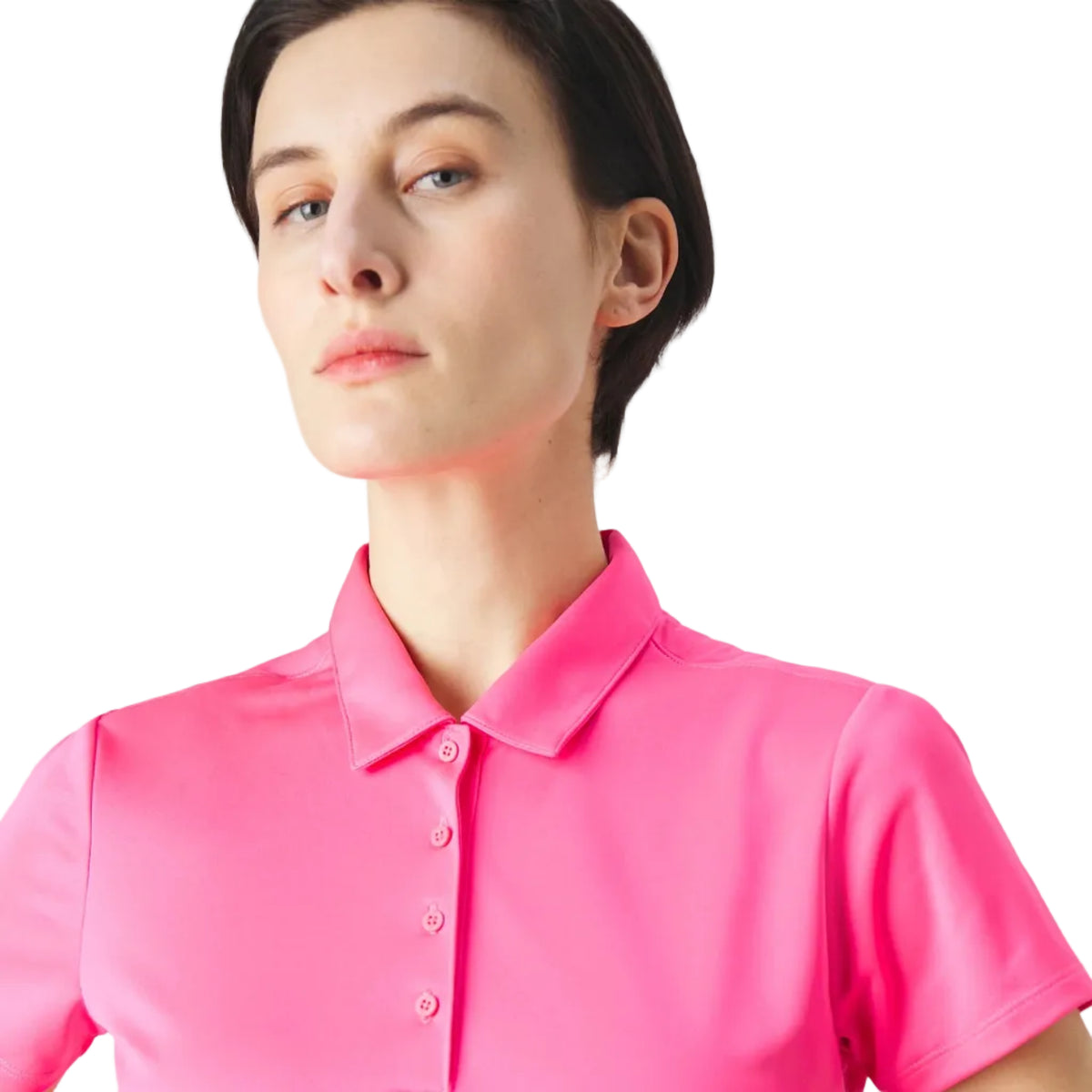 Adidas polo femme performance solid pink