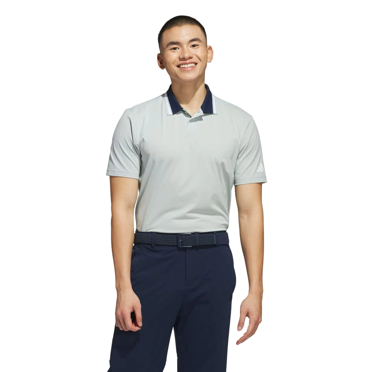Adidas Polo BEYOND TWISTKNIT wonder Silver