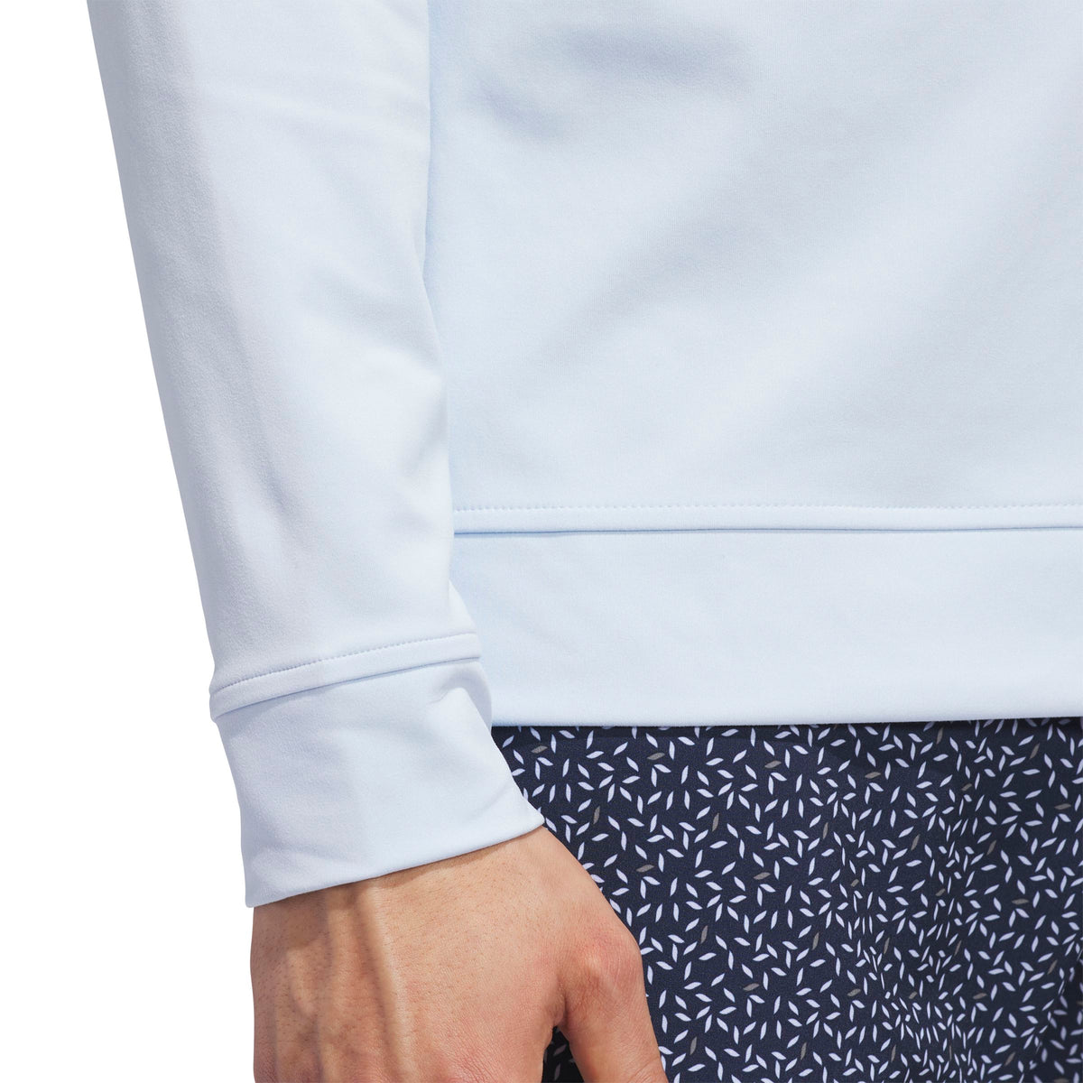 Adidas Sweatshirt 1/4 Zip Ultimate365 Bleu Ciel