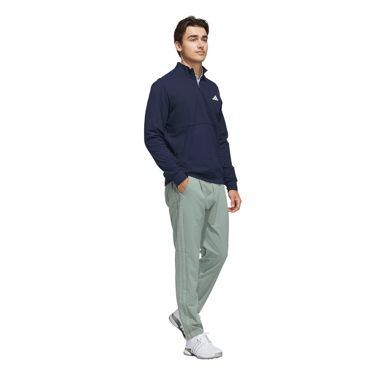 Adidas Sudadera-shirt de golf Azul Marino