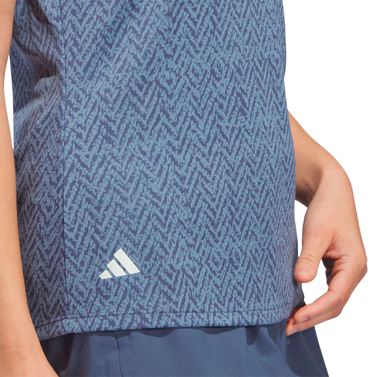Adidas Polo mujer Ultimate 365 Jacquard encrus