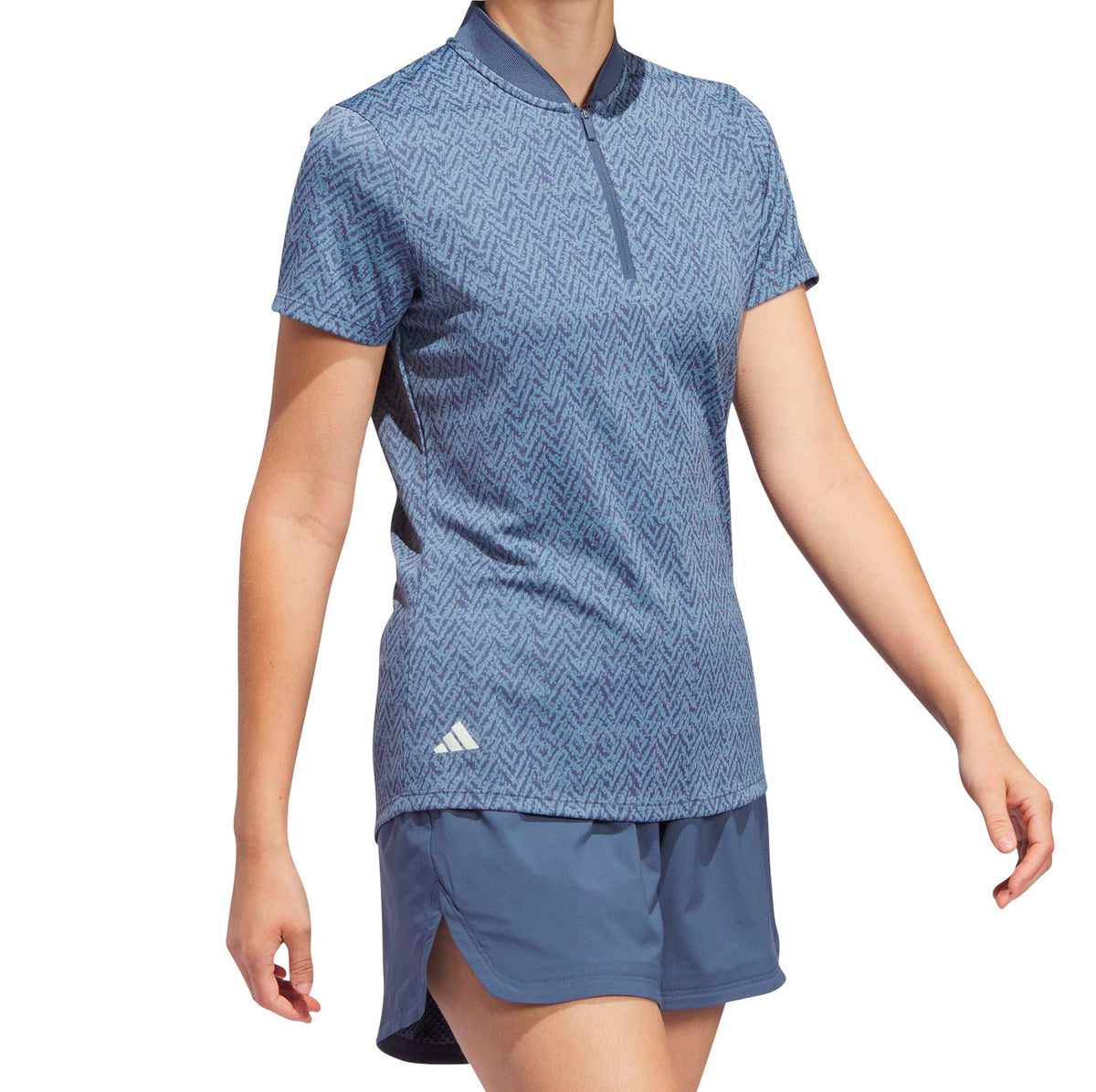 Adidas Polo mujer Ultimate 365 Jacquard encrus