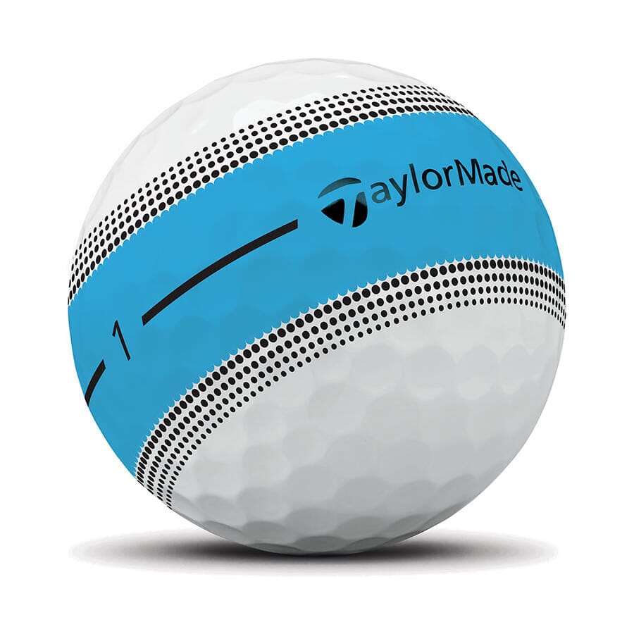 Balles TaylorMade Tour Response Stripe Blue 2026