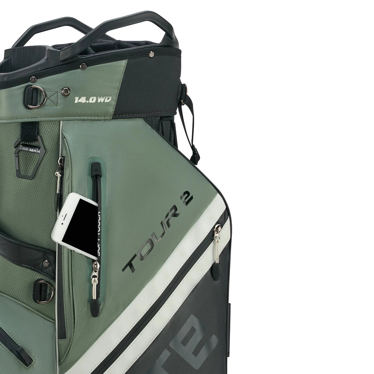 Big Max Sac Chariot Dri Lite Tour 2 Black Olive Off White