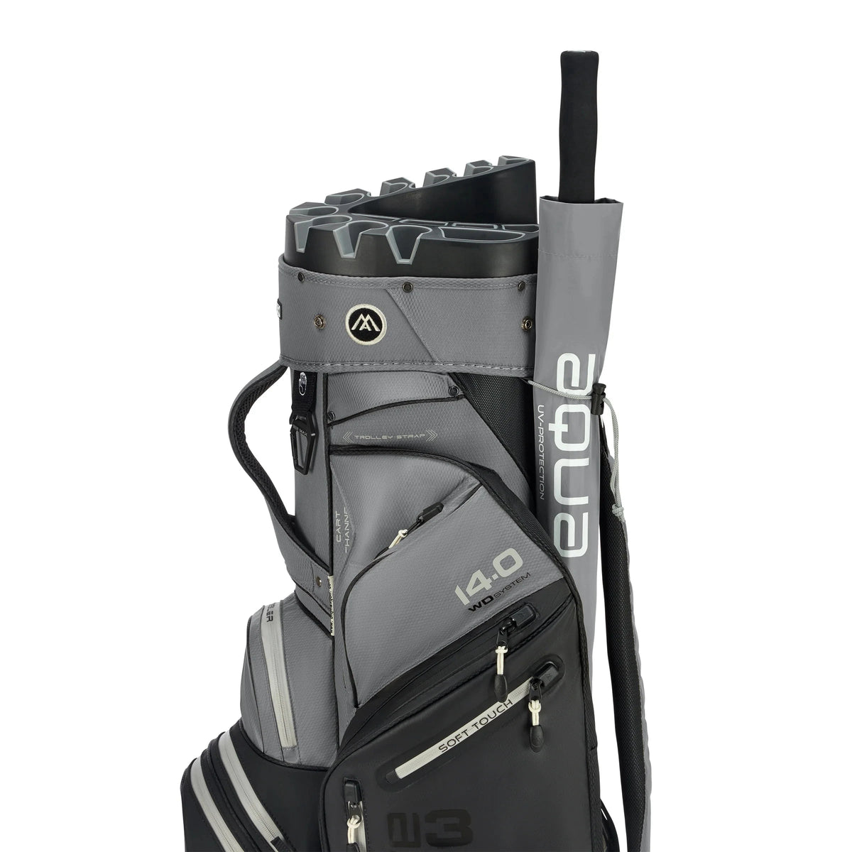 Big Max Sac Chariot Silencio 3 Black Grey