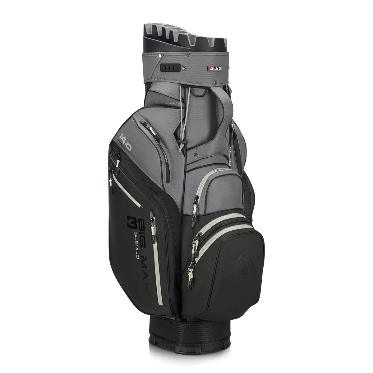 Big Max Sac Chariot Silencio 3 Black Grey