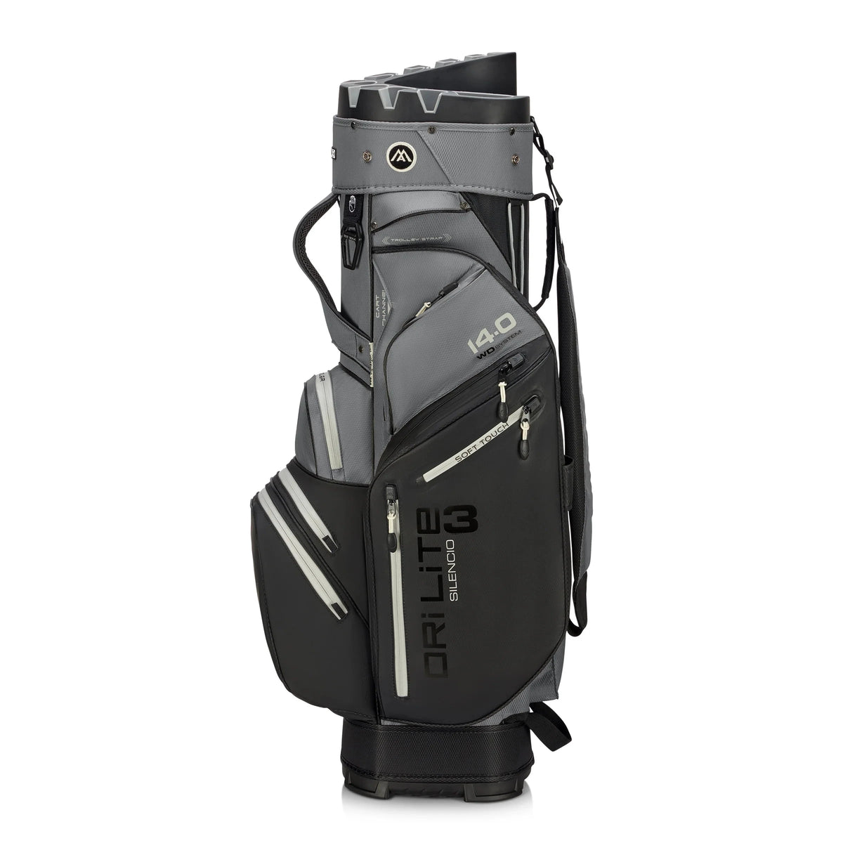 Big Max Sac Chariot Silencio 3 Black Grey