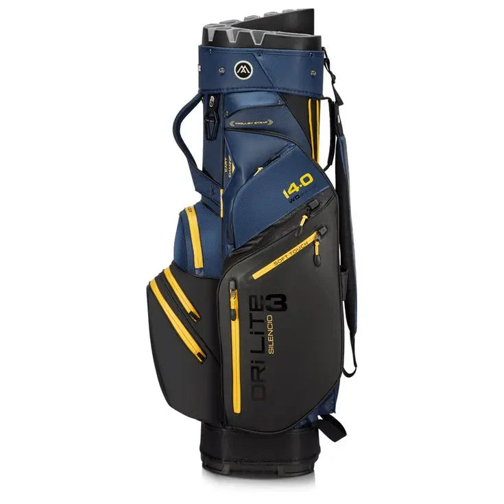 Big Max Sac Chariot Silencio 3 Navy Black Yellow