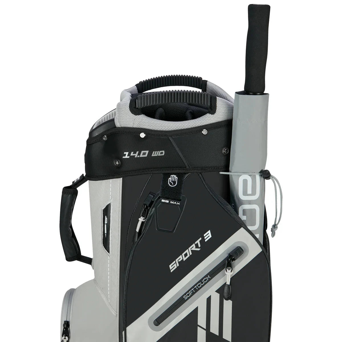 BIG MAX Bolsa de carro DRI LITE Sport 3.0 Negro Taupe