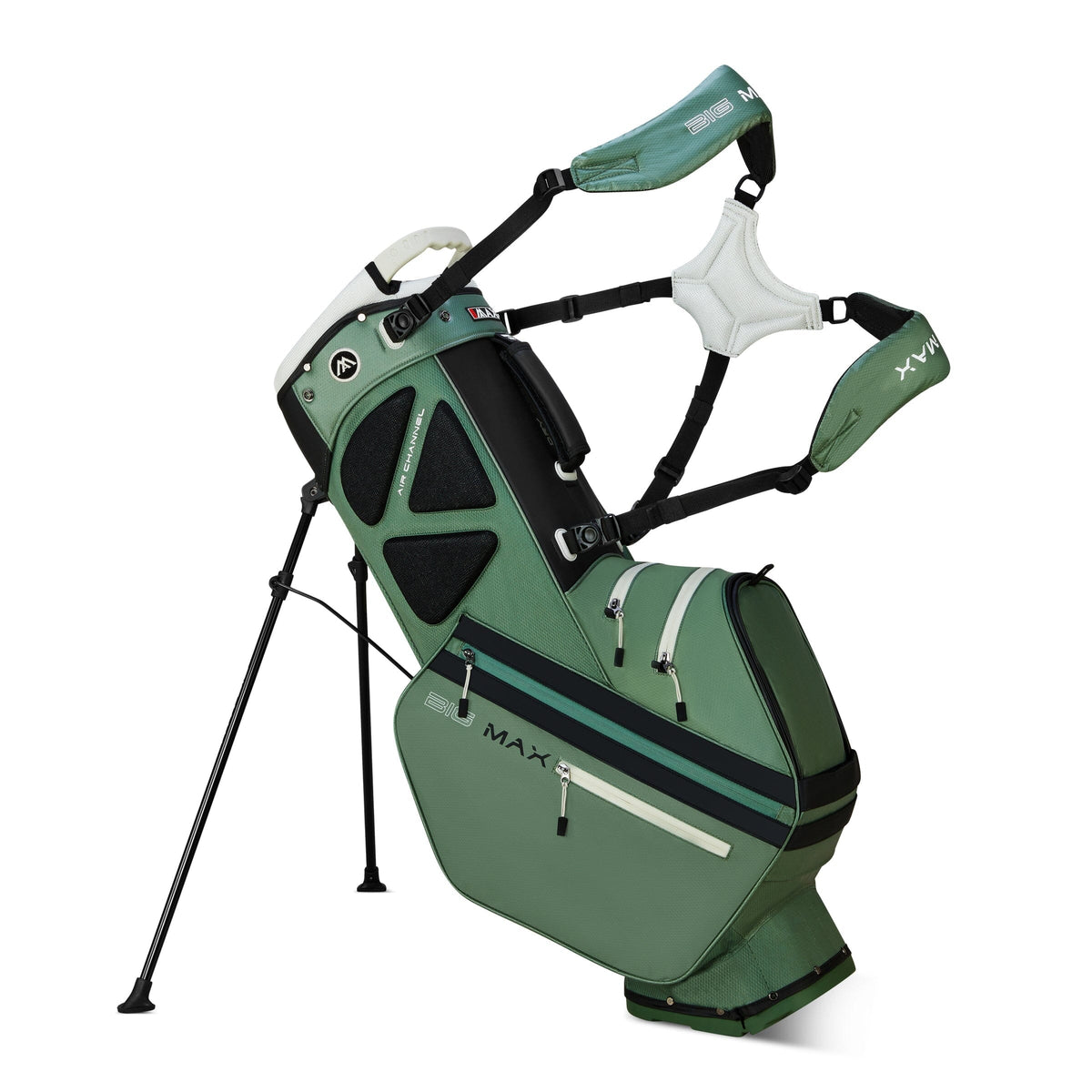 Big Max sac trépied Dri Lite Hybrid Tour 2 Vert Olive Noir