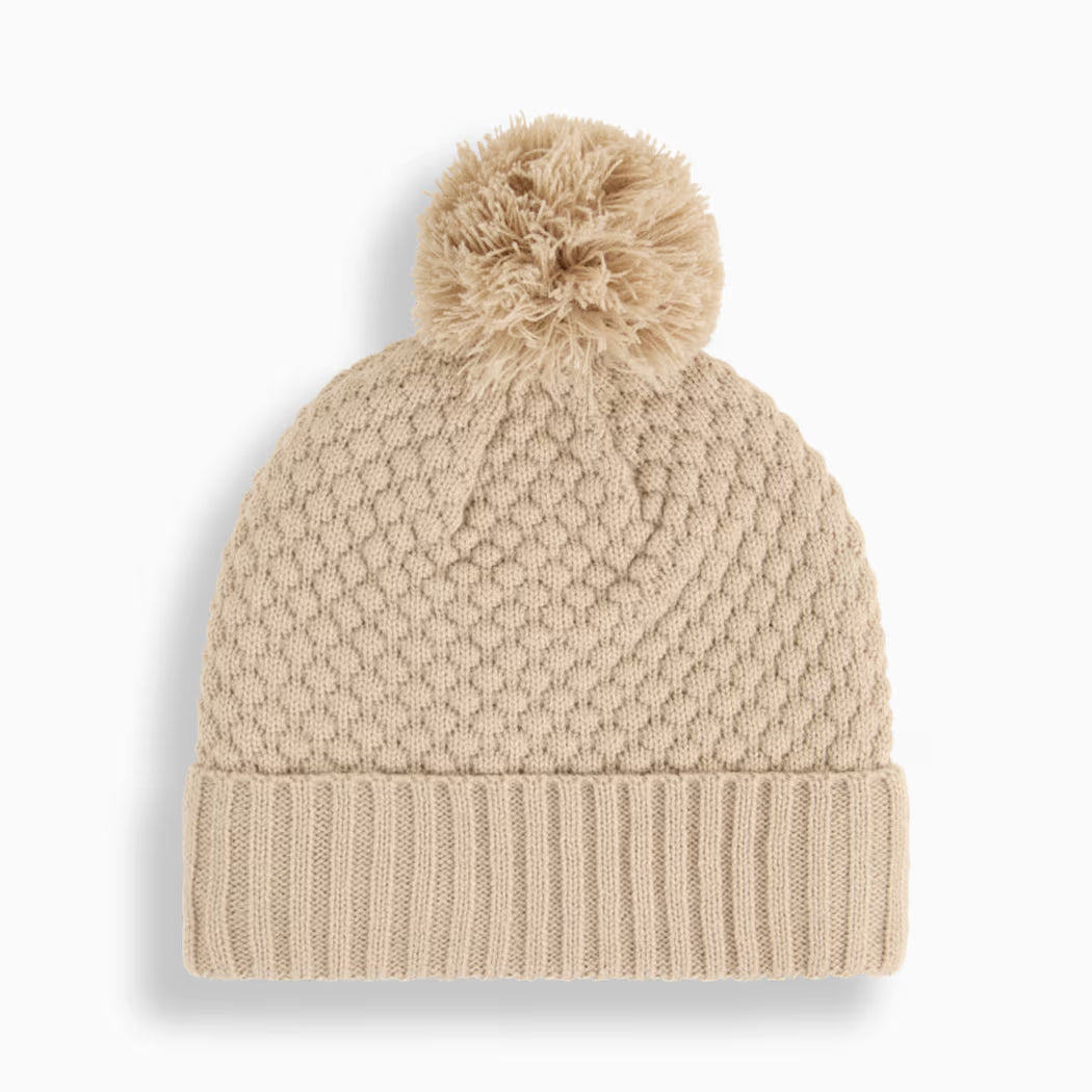 GORRO MUJER Puma con pompón Beanie Ice cofee