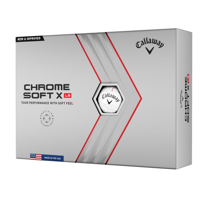 Callaway Balles Chrome Soft X LS (boite de 12)