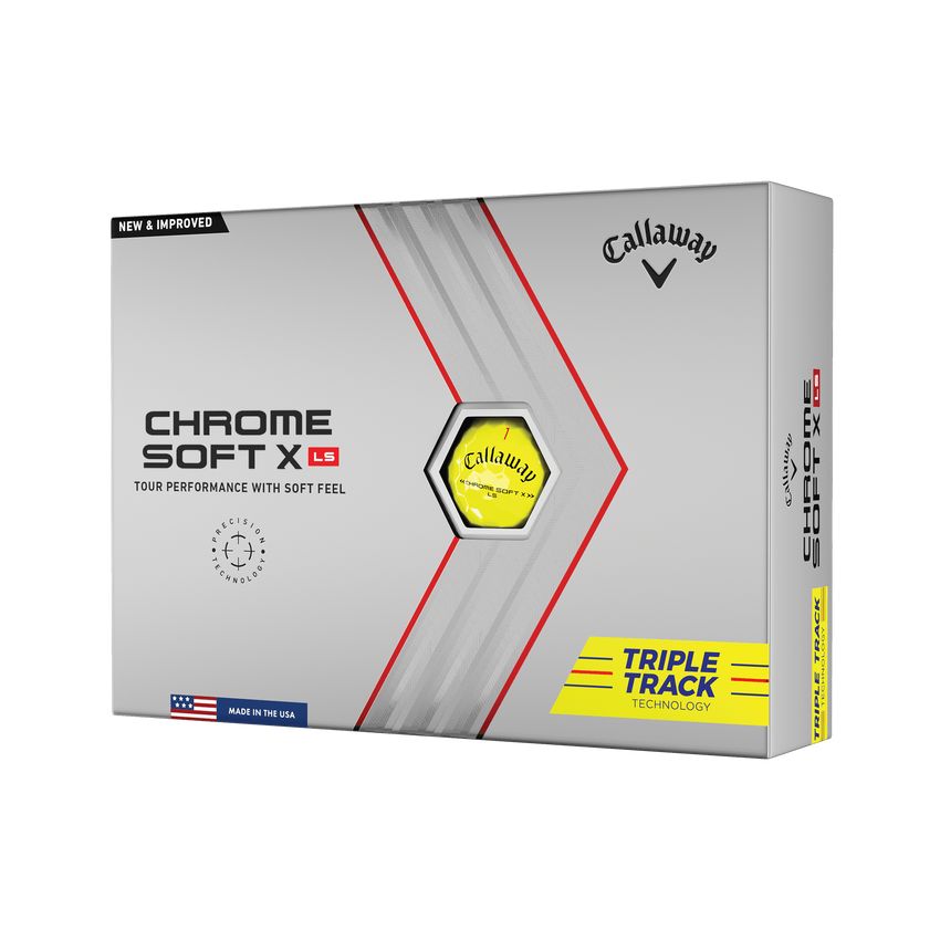 Callaway Balles Chrome Soft X LS (boite de 12)