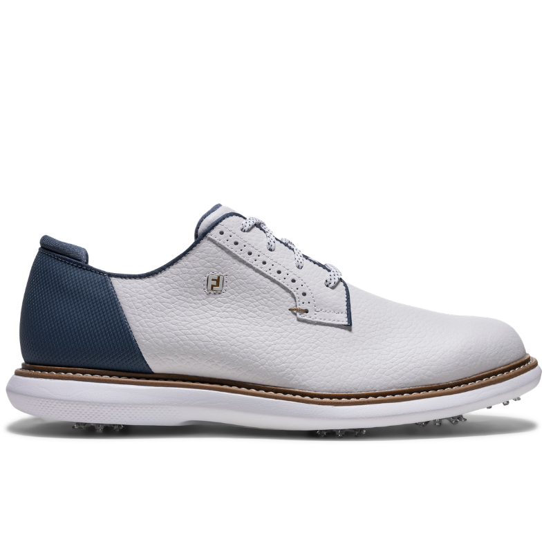 FootJoy Chaussures Traditions Blanc/Bleu - GolfCenter.fr
