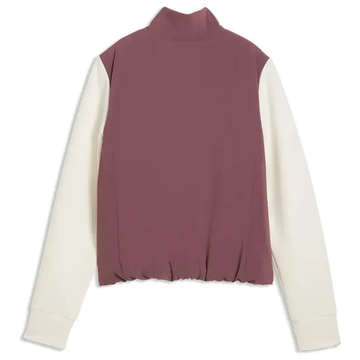 Puma Golf Veste CLOUDSPUN Fleece Hybrid femme Marron Cacao / Blanc Cassé - GolfCenter.fr