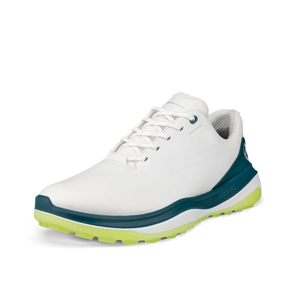 ECCO zapato de golf M GOLF LT1 Blanca Verde Baygreen